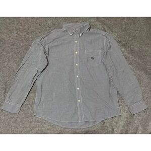 Chaps Men's XL Plaid Long Sleeve‎ Shirt